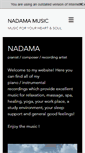 Mobile Screenshot of nadamamusic.com
